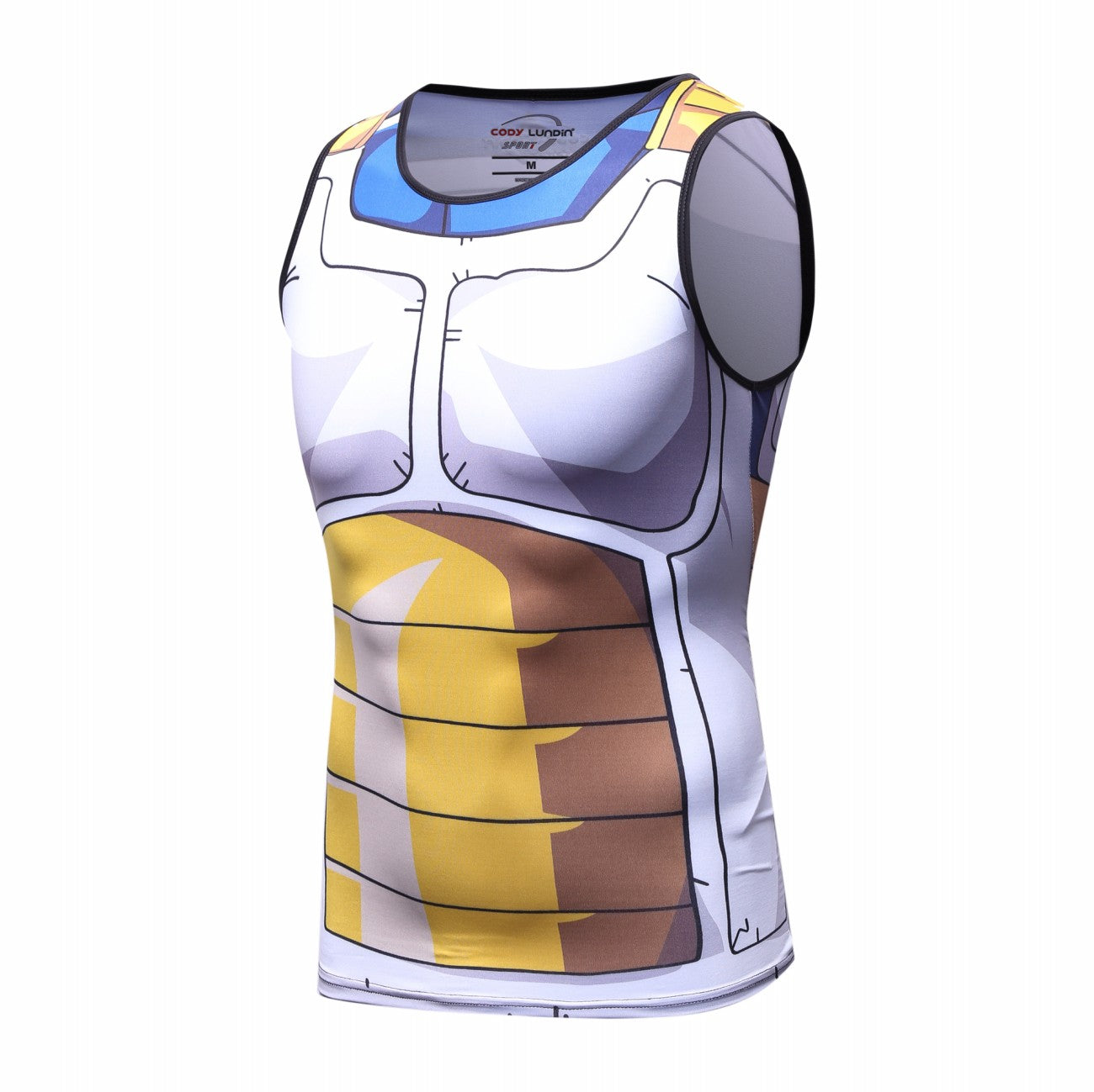 Dragon Ball Z Vegeta BJJ Rash Guard Elite Compression Tank Top