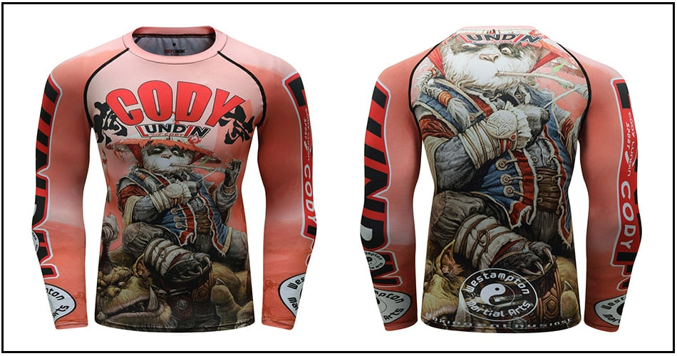 Panda Compression Size Doesn't Matter Elite Long Sleeve Rashguard