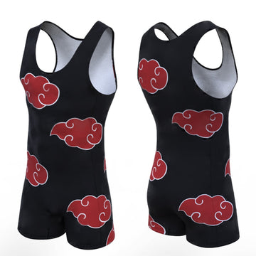 Akatsuki Naruto Men's Powerlifting Singlet