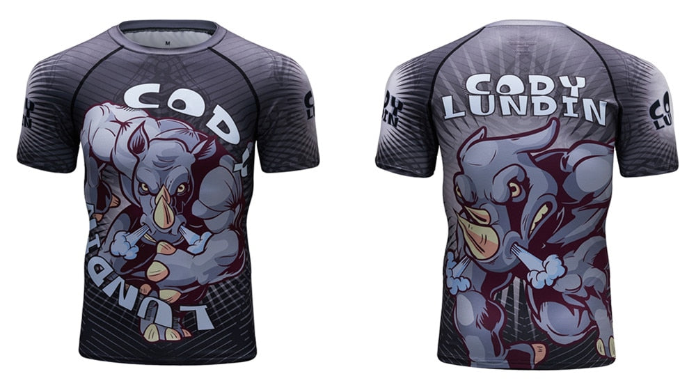 Rashguard Bull Rhino Compression Elite Short Sleeve