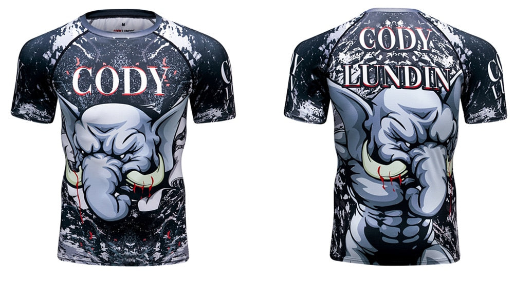 Bull Elephant Rashguard Compression Elite Short Sleeve
