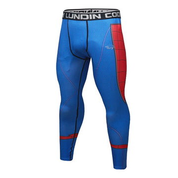 Spider Man Men's Classic Elite Compression Leggings Spats