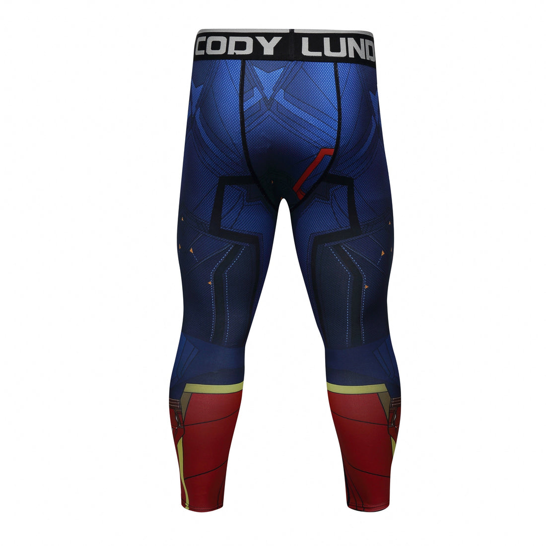 Men's Elite Compression Leggings Spats Superman