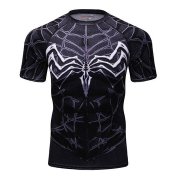 Venum Compression Of Symbiotes And Men Elite Short Sleeve Rashguard Of Symbiotes And Men