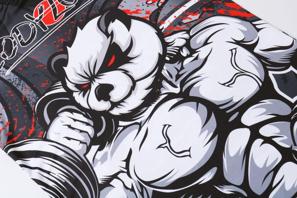 Panda Compression Flex On Em Elite Short Sleeve Rashguard