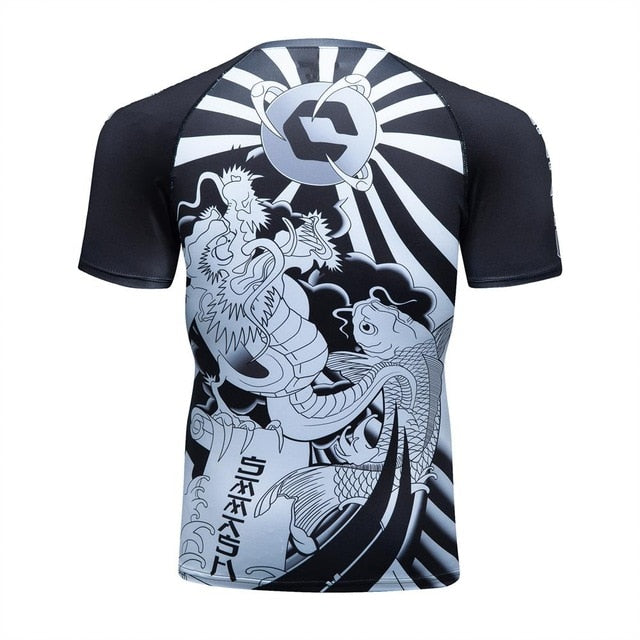 Samurai Compression Coy Pond Elite Short Sleeve Rashguard