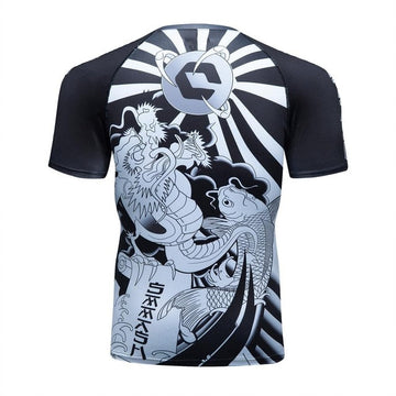 Samurai Compression Coy Pond Elite Short Sleeve Rashguard