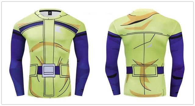 Dragon Ball Z BJJ Rash Guard Women's Compression Premium Long Sleeve Rashguard Bulma Namek Saga