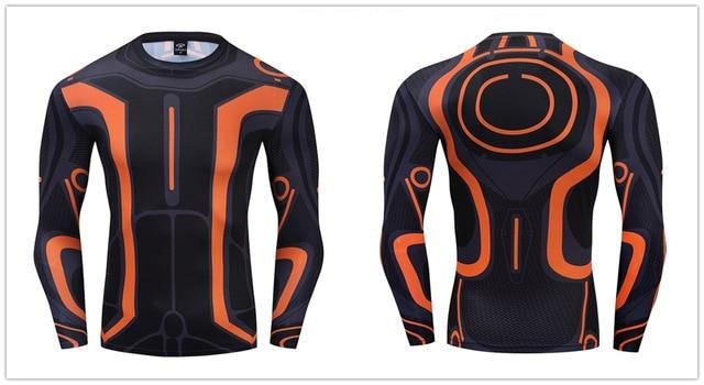Premium Long Sleeve Rashguard Tron Compression Legacy Clu