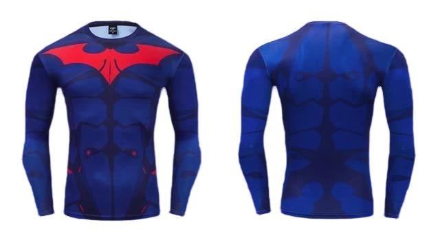 Premium Batman Compression Long Sleeve Rashguard Red Hood