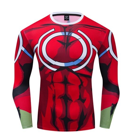 Premium BJJ Rash Guard All Might Silver Age My Hero Academia Compression Long Sleeve RashGuard