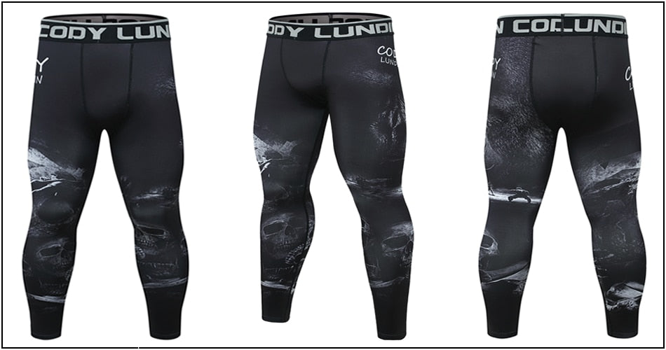 Kong Skull Island Gorilla Compression Leggings Spats