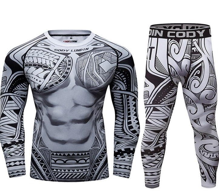 Elite 'Pe'a' Men's Warrior Series Compression Set