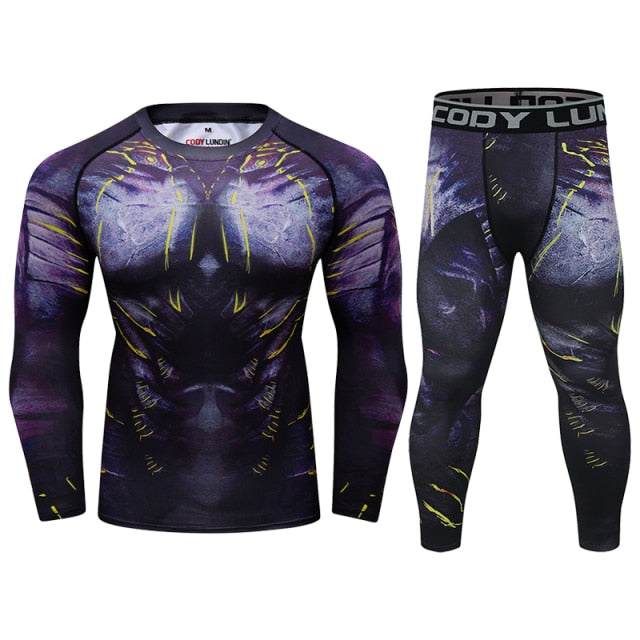 Men's Warrior Series Elite Rite Of Passage Compression Set