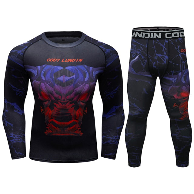 Not This Time Men's Warrior Series Elite Bull Compression Set