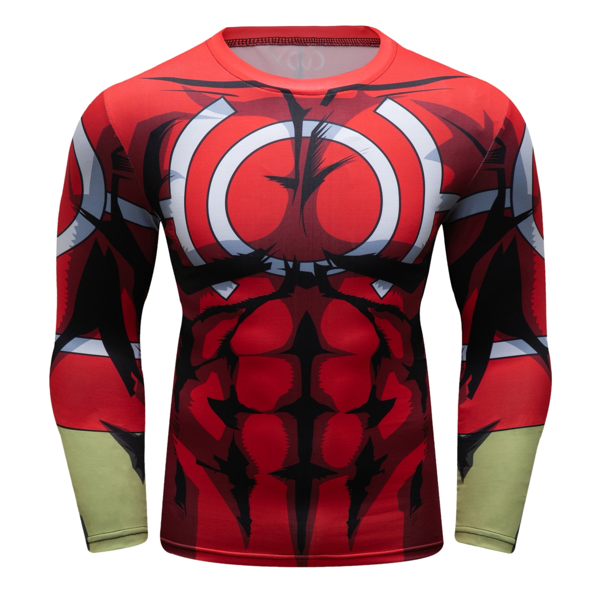 My Hero Academia BJJ Rash Guard 'All Might Silver Age' Elite Long Sleeve Rashguard