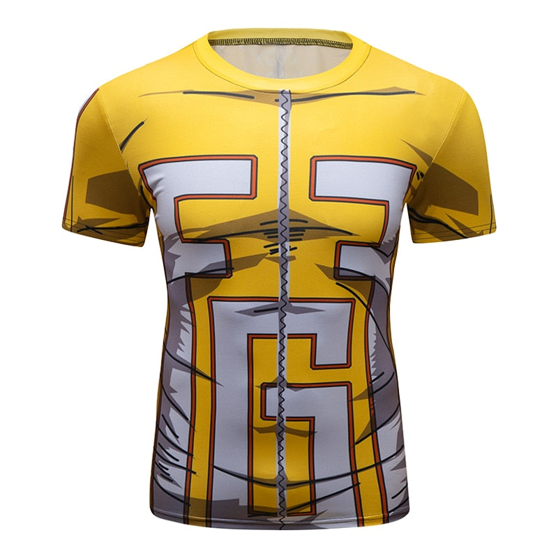 BJJ Rash Guard Fat Gum My Hero Academia Elite Short Sleeve Rashguard