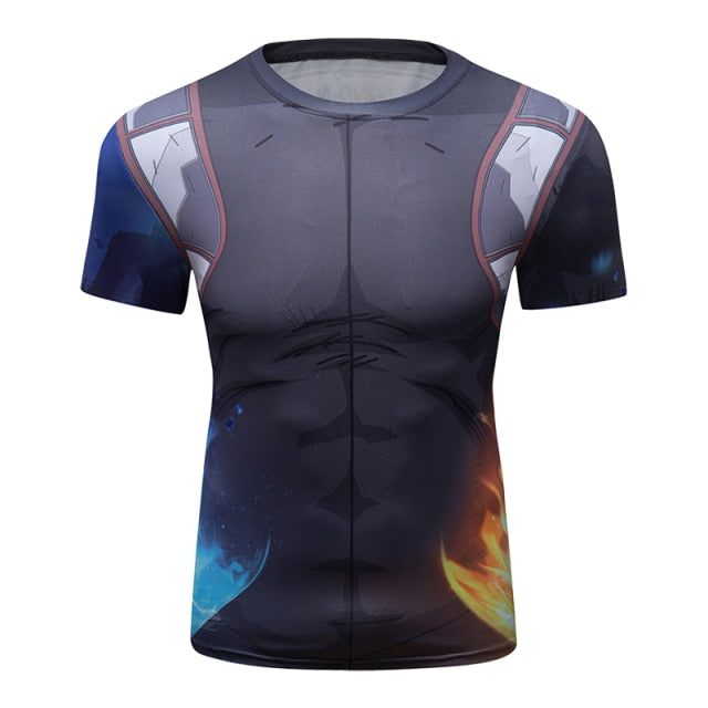 My Hero Academia Todoroki BJJ Rash Guard Elite Short Sleeve Rashguard
