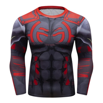 BJJ Rash Guard My Hero Academia Onyx Deku Plus Ultra Elite Long Sleeve Rash Guard Rashguard