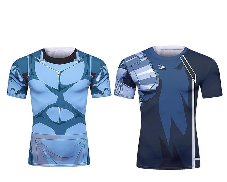 FullMetal Alchemist 'Alphonse' Short Sleeve Elite Rashguard FullMetal Alchemist 'Alphonse' Short Sleeve Elite Rashguard