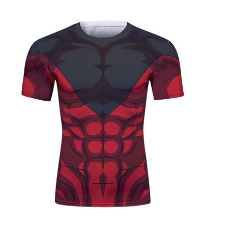 Dragon Ball Z Jiren BJJ Rash Guard Short Sleeve Elite Rashguard