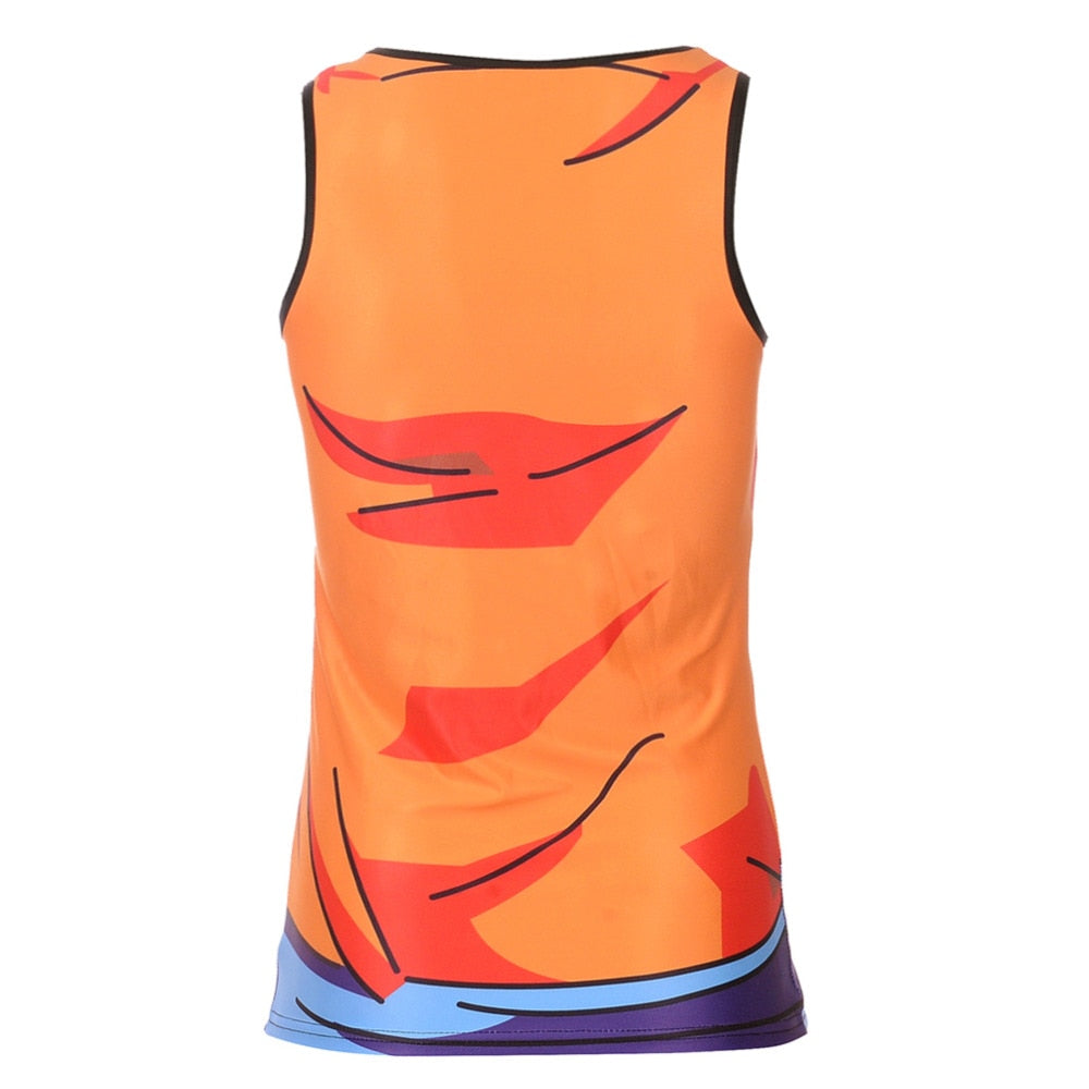 Super Saiyan Goku Compression Tank Top Women's Dragon Ball Z Compression