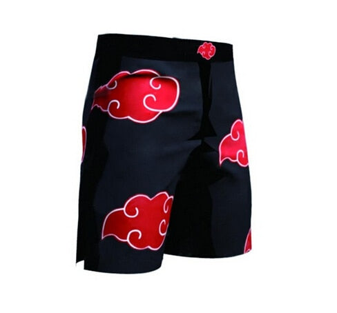 Naruto 'Akatsuki' BJJ Rash Guard Shorts Men's