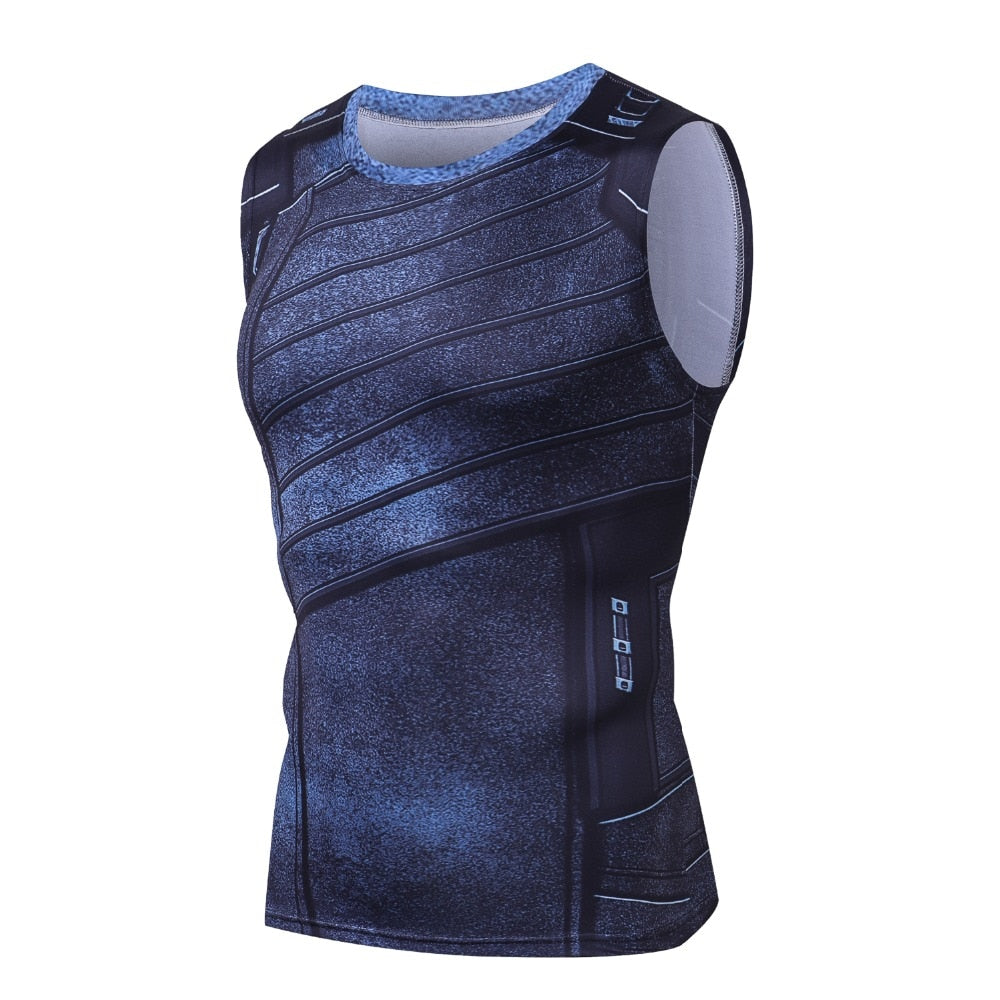Infinity War Soldier Compression Tank Top
