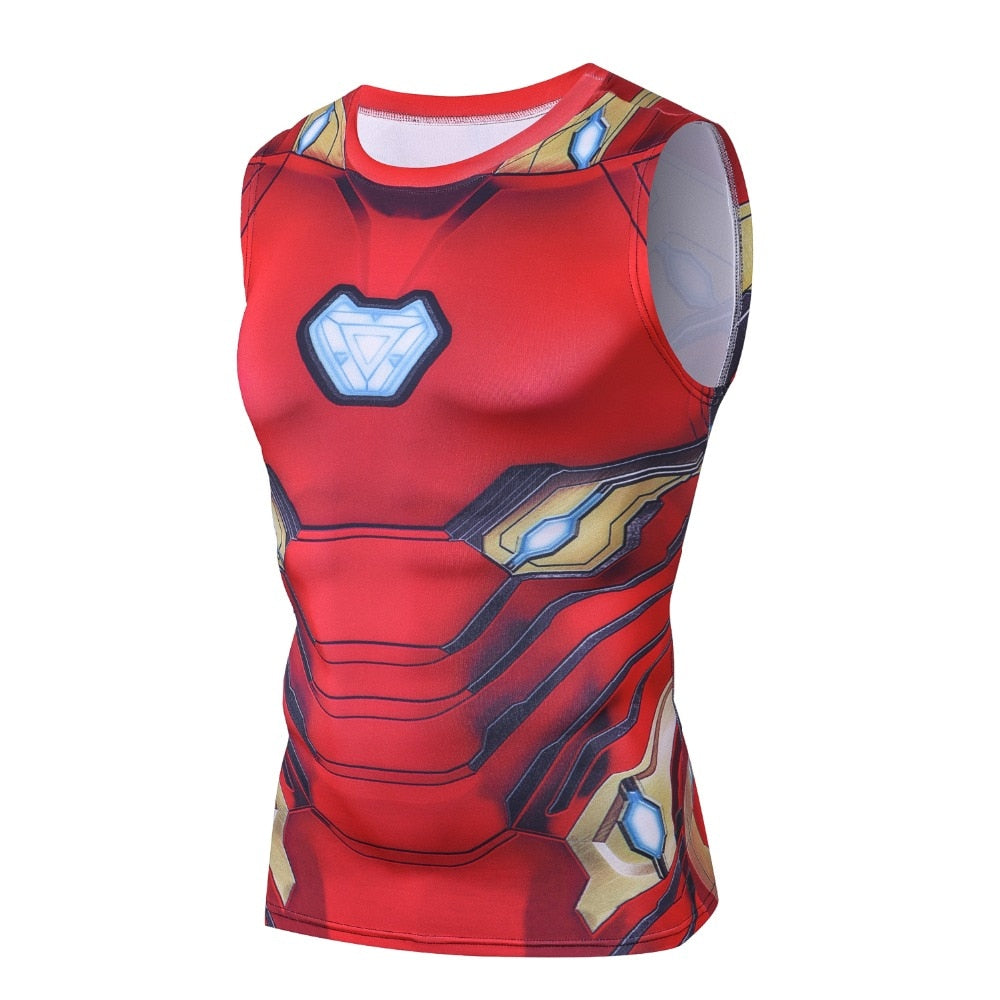 Compression Tank Top Iron Man