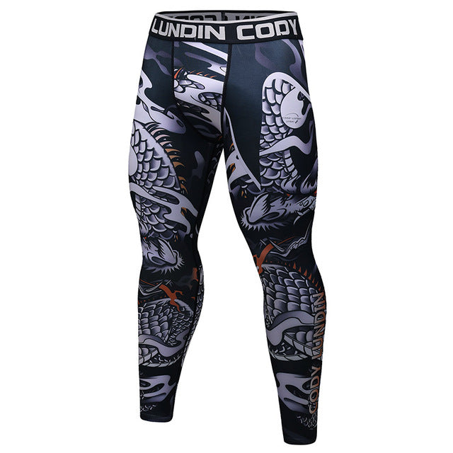 Elite Compression Short Sleeve Set Dragon 'Silver Dragon'