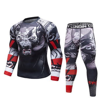 Long Sleeve Set Wolf 'Prey' Elite Compression Long Sleeve Set Wolf 'Prey' Elite Compression