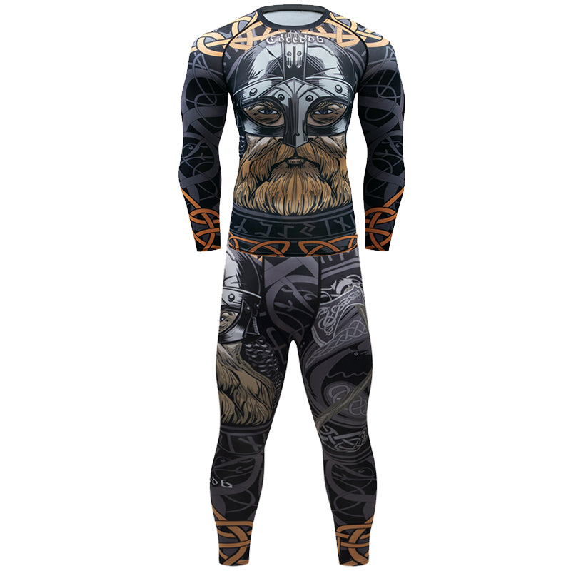 Viking Rashguard Set Elite Compression Long Sleeve