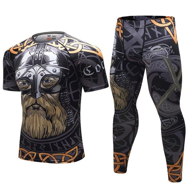 Viking Elite Compression Short Sleeve Rashguard Set
