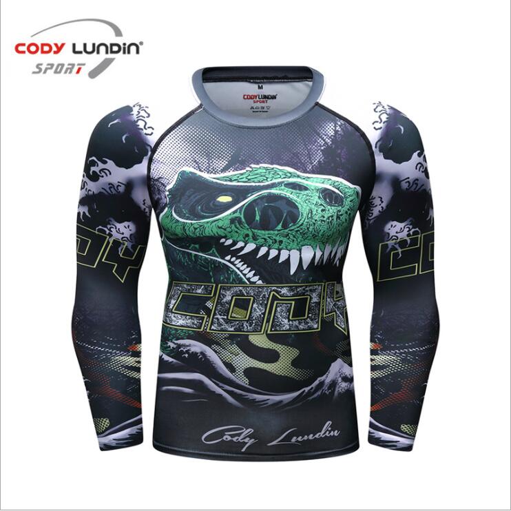 Rashguard T Rex Compression Elite Long Sleeve Rashguard T Rex Compression Elite Long Sleeve