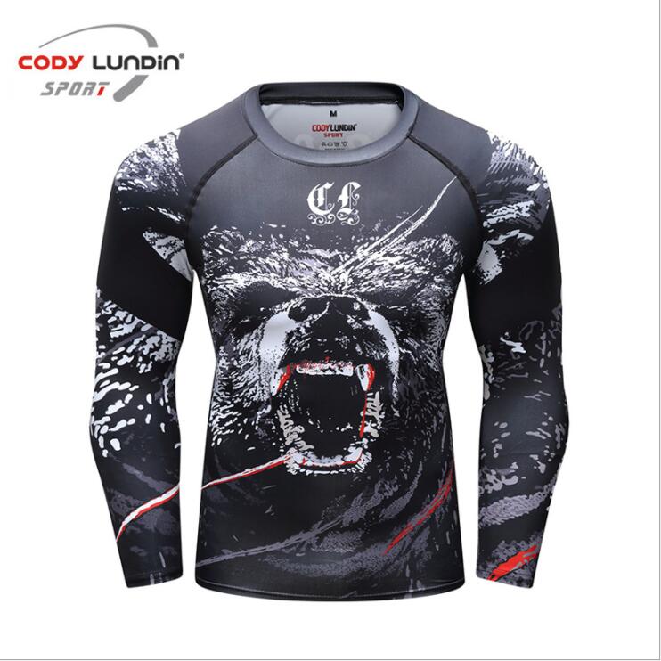 Long Sleeve Rashguard Bear Compression Elite