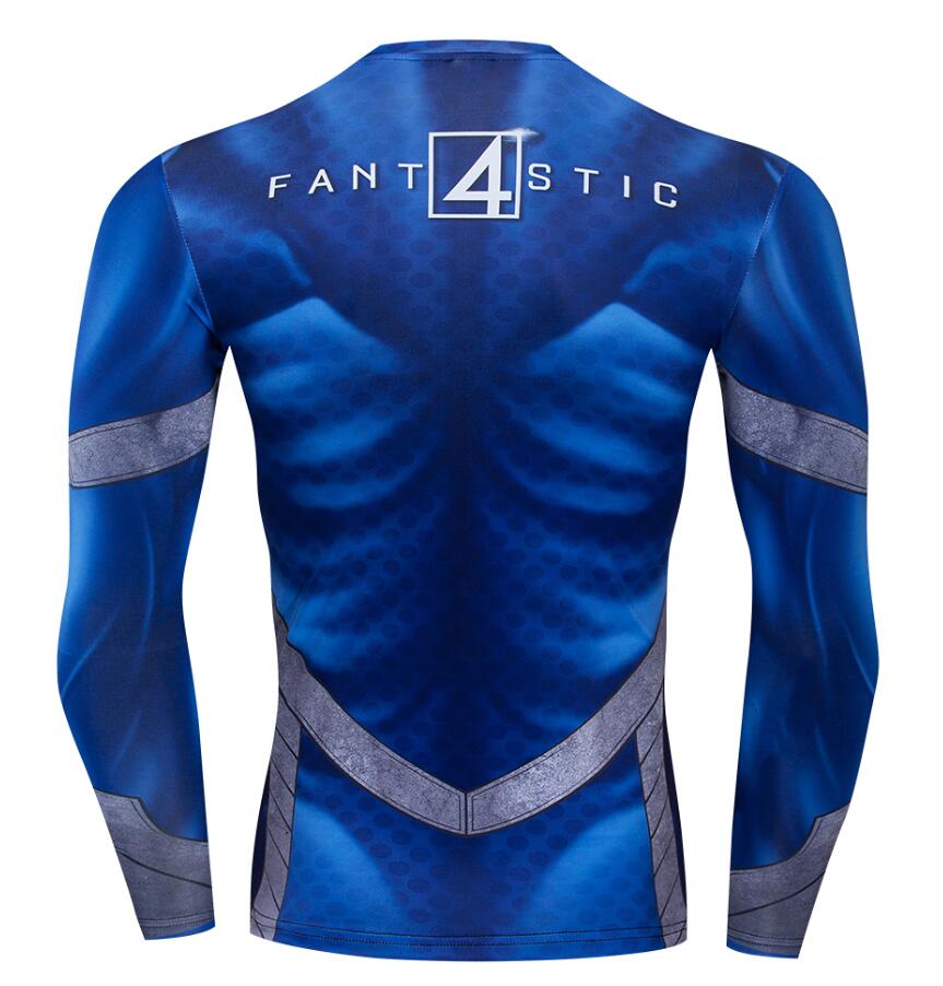 Compression Long Sleeve Rashguard Fantastic Four