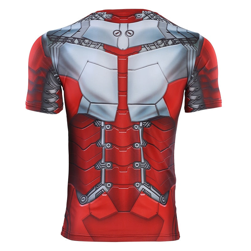 MK5 Iron ManCompression Premium Short Sleeve Rashguard