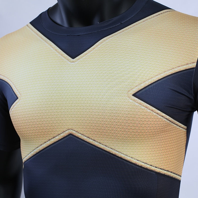 Dark Phoenix X Men Compression Men's Short Sleeve Rashguard