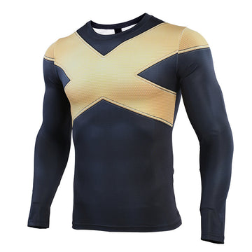 Dark Phoenix Men's X Men Compression Long Sleeve Rashguard
