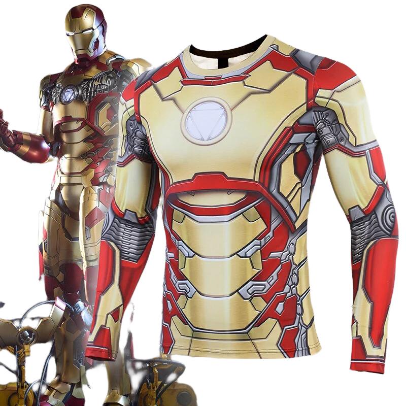 MK 42 Iron Man Compression Premium Long Sleeve Rashguard MK 42 Iron Man Compression Premium Long Sleeve Rashguard