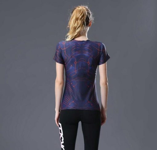 Women's Batman Beyond Animated Short Sleeve Rash Guard