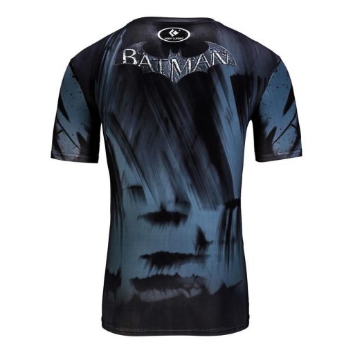 Dark Knight Batman Compression Short Sleeve Rash Guard