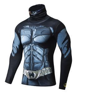 Batman Dark Knight Compression Long Sleeve Rashguard Batman Dark Knight Compression Long Sleeve Rashguard