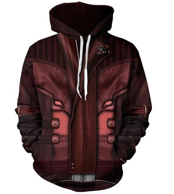 Star Lord 'Guardians of the Galaxy' Hoodie-RashGuardStore