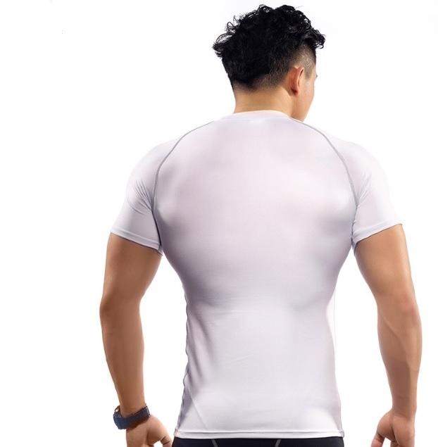 Superman "Gold S Hero Revealed" Compression Short Sleeve Rashguard-RashGuardStore